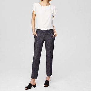 🤍 nwt | loft | slim fit grey trousers